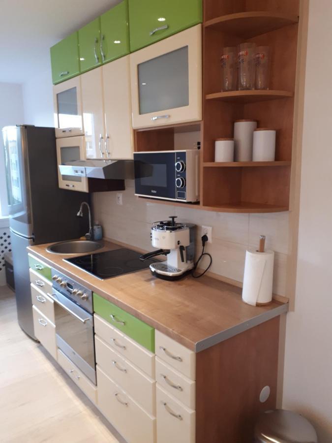 Ferienwohnung Male Przytulne Mieszkanie Mrągowo Exterior foto